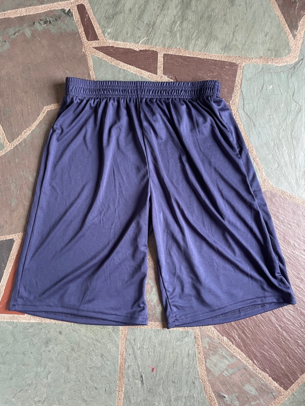 NWOT Sport-Tek Youth XL Navy Athletic Training Shorts